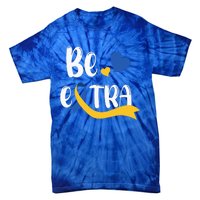 Be Extra Cute T21 World Down Syndrome Tie-Dye T-Shirt