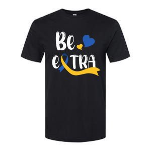 Be Extra Cute T21 World Down Syndrome Softstyle CVC T-Shirt