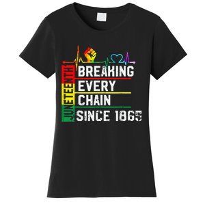 Breaking Every Chain Since 1865 Juneteenth Black History Women's T-Shirt