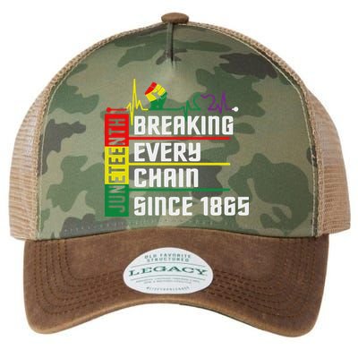 Breaking Every Chain Since 1865, Juneteenth 1865 Legacy Tie Dye Trucker Hat