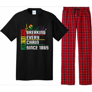 Breaking Every Chain Since 1865, Juneteenth 1865 Pajama Set