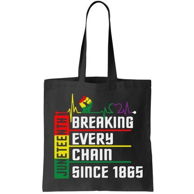 Breaking Every Chain Since 1865, Juneteenth 1865 Bag