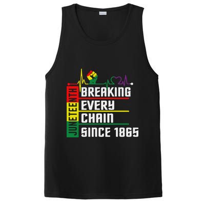 Breaking Every Chain Since 1865, Juneteenth 1865 PosiCharge Competitor Tank