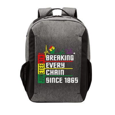 Breaking Every Chain Since 1865, Juneteenth 1865 Vector Backpack