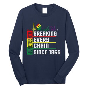 Breaking Every Chain Since 1865, Juneteenth 1865 Long Sleeve Shirt