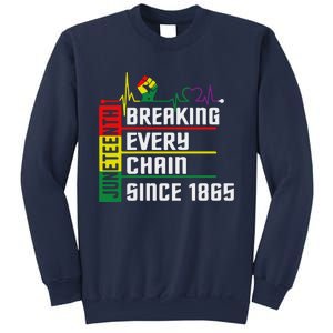 Breaking Every Chain Since 1865, Juneteenth 1865 Sweatshirt