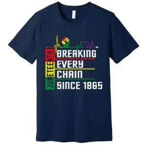 Breaking Every Chain Since 1865, Juneteenth 1865 Premium T-Shirt