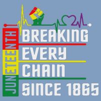 Breaking Every Chain Since 1865, Juneteenth 1865 Crop Top