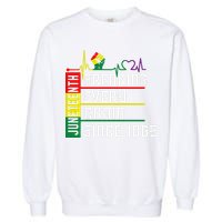 Breaking Every Chain Since 1865, Juneteenth 1865 Garment-Dyed Sweatshirt