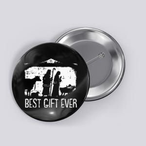 Best Ever Christmas Cool Jesus Nativity Scene Christian Button