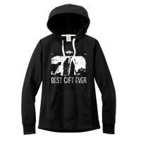 Best Ever Christmas Cool Jesus Nativity Scene Christian Women's Fleece Hoodie