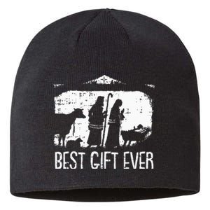 Best Ever Christmas Cool Jesus Nativity Scene Christian Sustainable Beanie