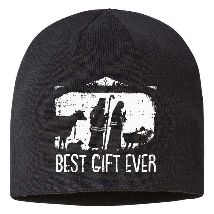 Best Ever Christmas Cool Jesus Nativity Scene Christian Sustainable Beanie