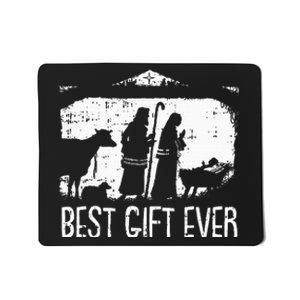 Best Ever Christmas Cool Jesus Nativity Scene Christian Mousepad