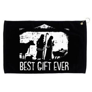 Best Ever Christmas Cool Jesus Nativity Scene Christian Grommeted Golf Towel