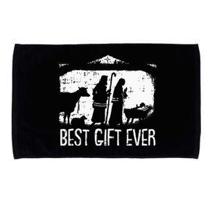 Best Ever Christmas Cool Jesus Nativity Scene Christian Microfiber Hand Towel