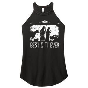 Best Ever Christmas Cool Jesus Nativity Scene Christian Women's Perfect Tri Rocker Tank