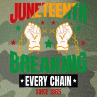 Breaking Every Chain Since 1865 Juneteenth Freedom Legacy Tie Dye Trucker Hat