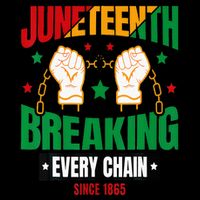Breaking Every Chain Since 1865 Juneteenth Freedom Doggie Tank