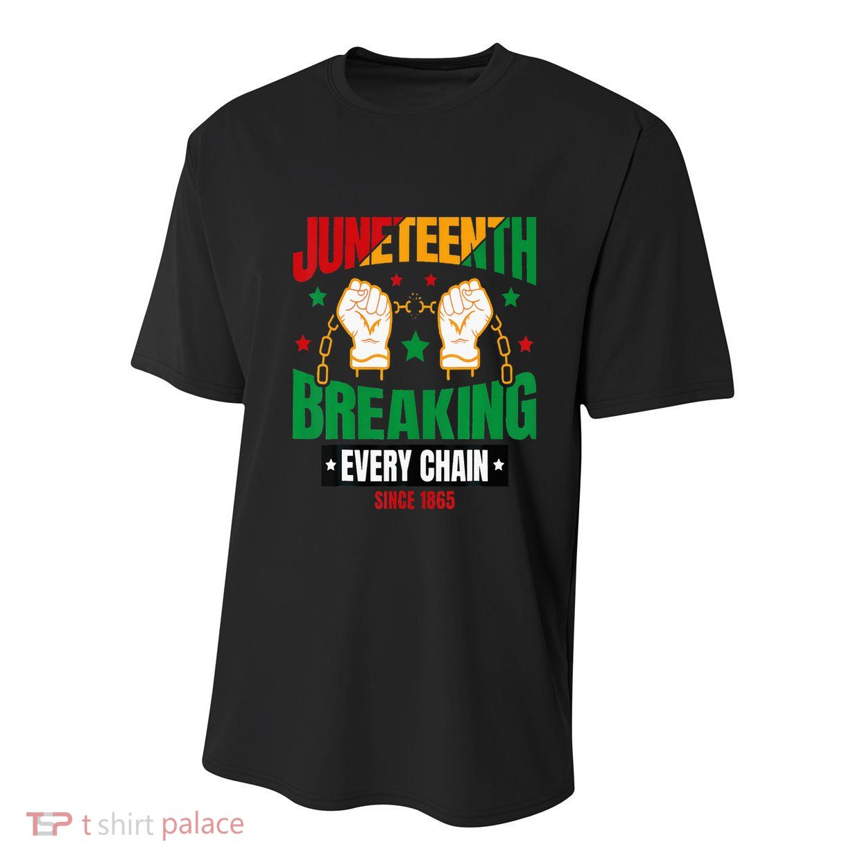 Breaking Every Chain Since 1865 Juneteenth Freedom Youth Performance Sprint T-Shirt