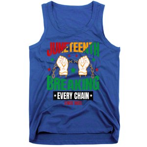 Breaking Every Chain Since 1865 Juneteenth Freedom Tank Top