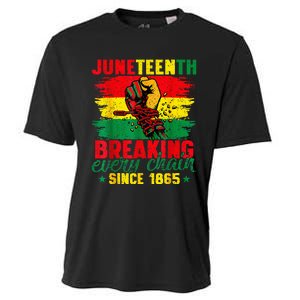 Breaking Every Chain Since 1865 Juneteenth Freedom Cooling Performance Crew T-Shirt