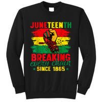 Breaking Every Chain Since 1865 Juneteenth Freedom Sweatshirt