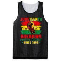 Breaking Every Chain Since 1865 Juneteenth Freedom Mesh Reversible Basketball Jersey Tank