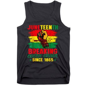 Breaking Every Chain Since 1865 Juneteenth Freedom Tank Top