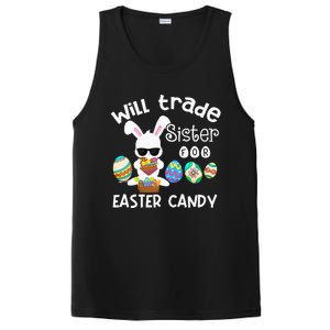 Bunny Eat Chocolate Eggs Will Trade Sister Easter PosiCharge Competitor Tank