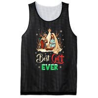 Best Ever Christmas Cool Jesus Nativity Scene Christian Mesh Reversible Basketball Jersey Tank