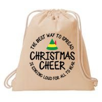 Buddy Elf Christmas Cheer Drawstring Bag