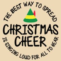 Buddy Elf Christmas Cheer Drawstring Bag