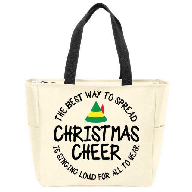 Buddy Elf Christmas Cheer Zip Tote Bag