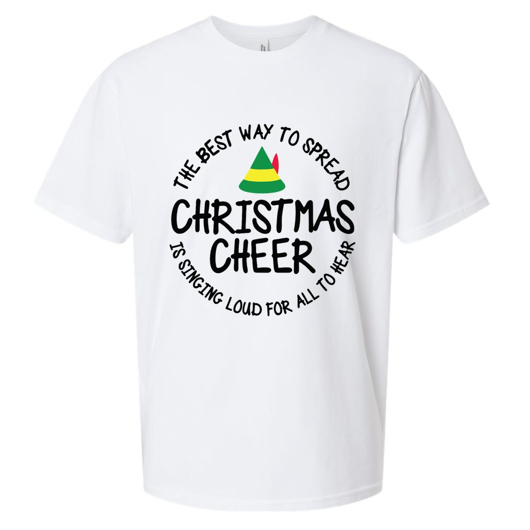 Buddy Elf Christmas Cheer Sueded Cloud Jersey T-Shirt