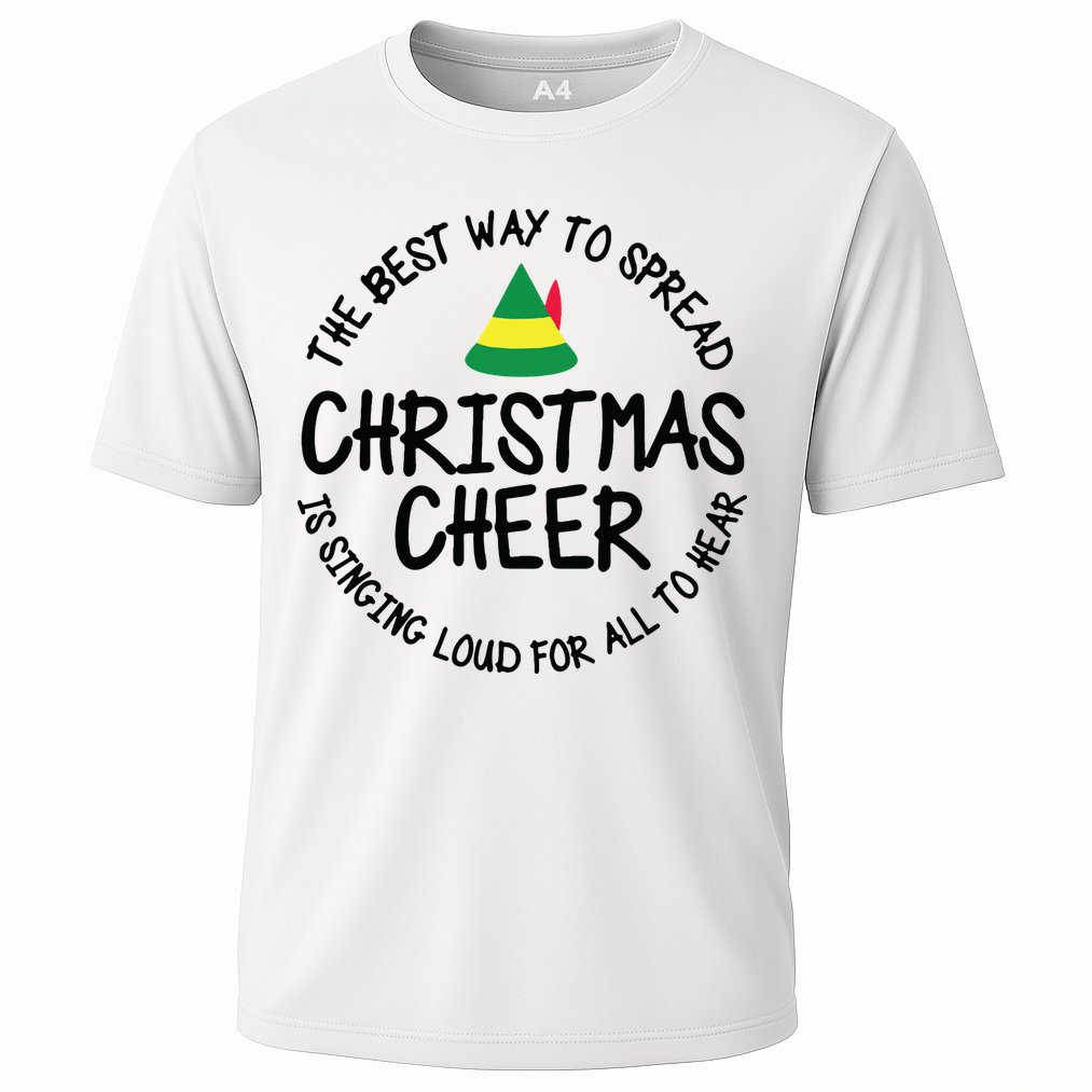 Buddy Elf Christmas Cheer Cooling Performance Crew T-Shirt
