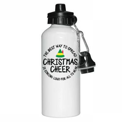 Buddy Elf Christmas Cheer Aluminum Water Bottle 