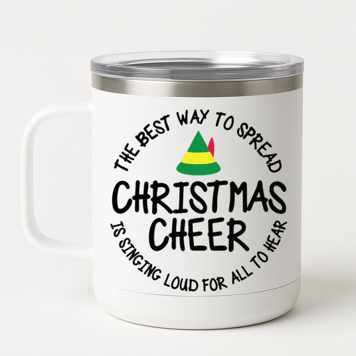 Buddy Elf Christmas Cheer 12 oz Stainless Steel Tumbler Cup