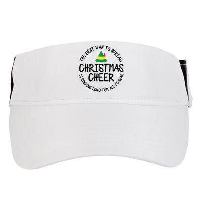 Buddy Elf Christmas Cheer Adult Drive Performance Visor
