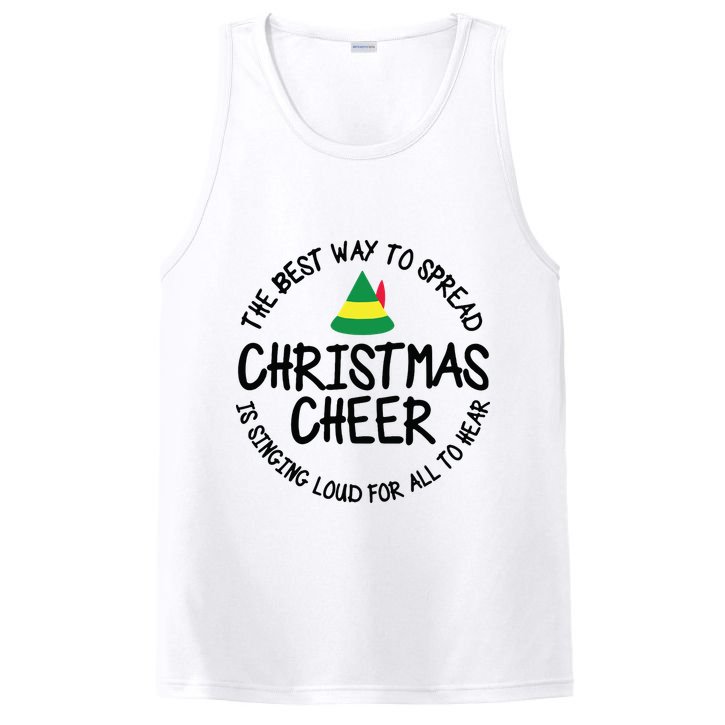 Buddy Elf Christmas Cheer PosiCharge Competitor Tank