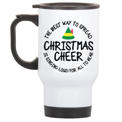 Buddy Elf Christmas Cheer Stainless Steel Travel Mug