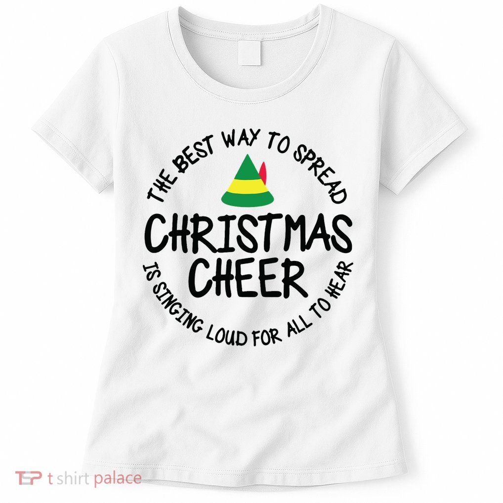 Buddy Elf Christmas Cheer Womens T-Shirt