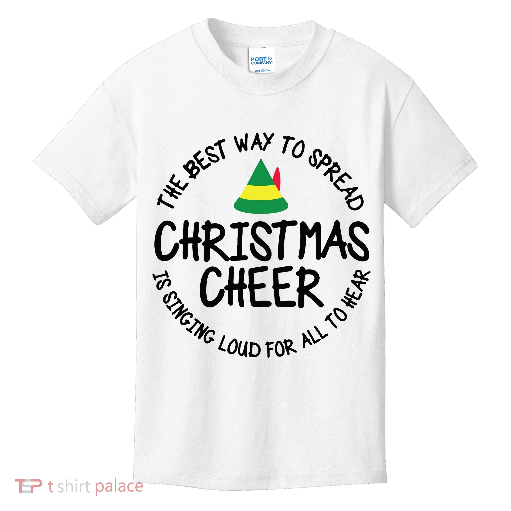 Buddy Elf Christmas Cheer Kids T-Shirt
