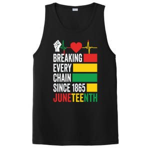 Breaking Every Chain Since 1865 Junzeenth Black History Gift PosiCharge Competitor Tank