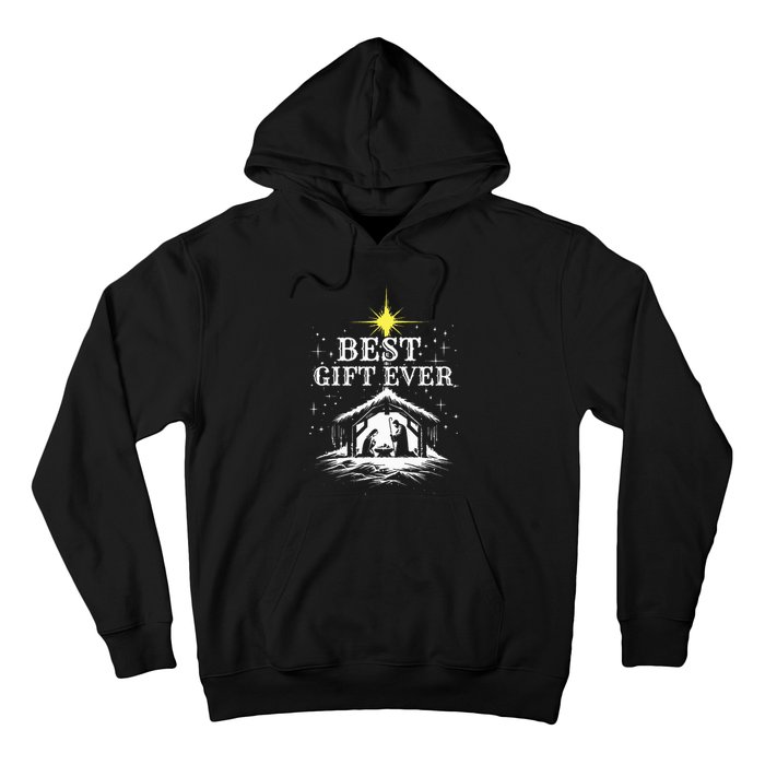 Best Ever Christmas Cool Jesus Nativity Scene Christian Hoodie