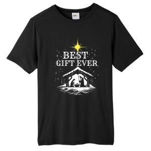 Best Ever Christmas Cool Jesus Nativity Scene Christian Tall Fusion ChromaSoft Performance T-Shirt