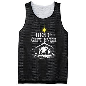 Best Ever Christmas Cool Jesus Nativity Scene Christian Mesh Reversible Basketball Jersey Tank