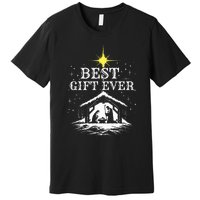 Best Ever Christmas Cool Jesus Nativity Scene Christian Premium T-Shirt