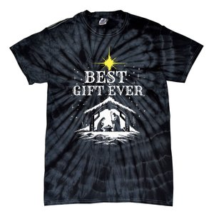 Best Ever Christmas Cool Jesus Nativity Scene Christian Tie-Dye T-Shirt