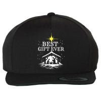 Best Ever Christmas Cool Jesus Nativity Scene Christian Wool Snapback Cap